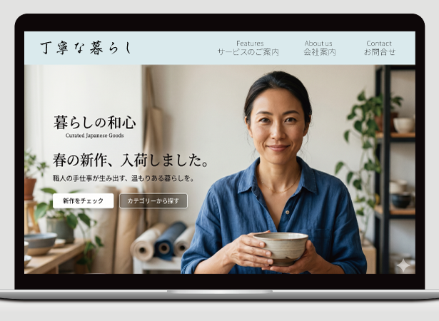 マーケティング支援を行うAscend Designのイメージ画像
①グラフィック・クリエイティブ(創る)